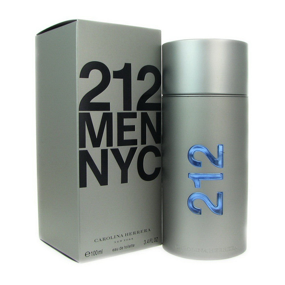 Carolina Herrera Cologne for Men Eau De 212 Men Spray, 3.4 Oz